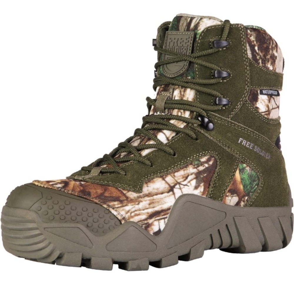 free solder camo winter boots